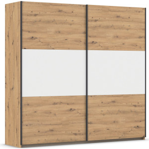 rauch Zweefdeurkast Kledingkast kast garderobe garderobekast waskast NEO met een royale opbergruimte en vele verschillende kleurencombinaties