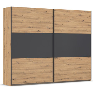 rauch Zweefdeurkast Kledingkast kast garderobe garderobekast waskast NEO met een royale opbergruimte en vele verschillende kleurencombinaties