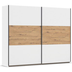 rauch Zweefdeurkast Kledingkast kast garderobe garderobekast waskast NEO met een royale opbergruimte en vele verschillende kleurencombinaties