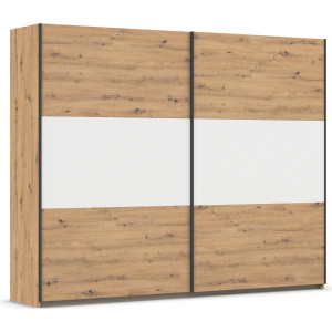 rauch Zweefdeurkast Kledingkast kast garderobe garderobekast waskast NEO met een royale opbergruimte en vele verschillende kleurencombinaties