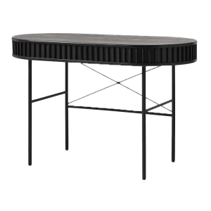 Redmer houten bureau zwart eiken - 120 x 60 cm