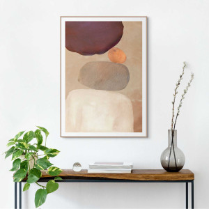 Reinders! Artprint met lijst Pebble Play