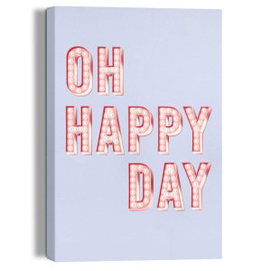 Reinders! Artprint op linnen Happy Day