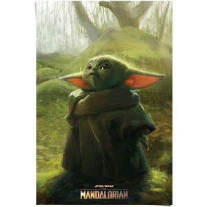 Reinders! Poster Baby Yoda Grogu