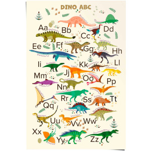 Reinders! Poster Dino ABC