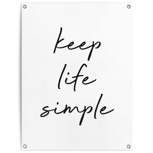 Reinders! Poster Keep life simple