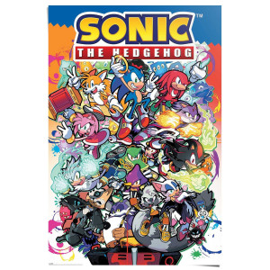 Reinders! Poster Sonic The Hedgehog - sonic comic characters