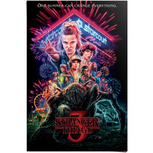Reinders! Poster Stranger Things Summer of 85 - Netflix - Mike - Eleven