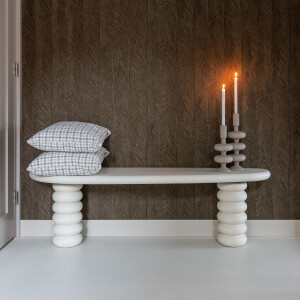 Richmond Sidetable/TV-meubel 'Bloomstone' Organisch 170cm, kleur Wit