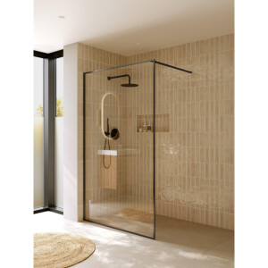 Riho Define Inloopdouche - 120x200cm - Gunmetal mat G010002303