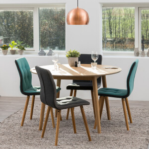 Bendt Ronde Eettafel 'Ebbe' Eiken, 120cm