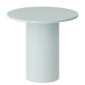 Ronde salontafel Alto 60 cm mint groen mat
