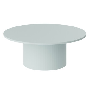 Ronde salontafel Corto 100 cm mint groen mat