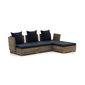 ROUGH-B chaise longue loungeset 4-delig - Laagste prijsgarantie!