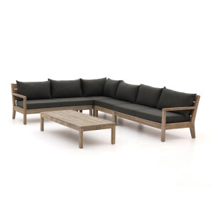 ROUGH Batang hoek loungeset 5-delig links - Laagste prijsgarantie!