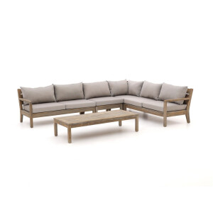 ROUGH Batang hoek loungeset 5-delig rechts - Laagste prijsgarantie!