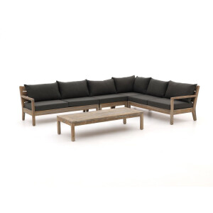 ROUGH Batang hoek loungeset 5-delig rechts - Laagste prijsgarantie!