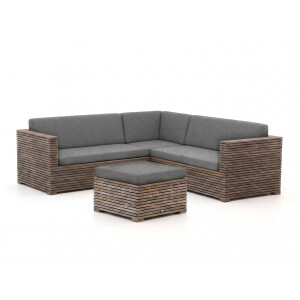 ROUGH-C hoek loungeset 4-delig 5-zits - Laagste prijsgarantie!