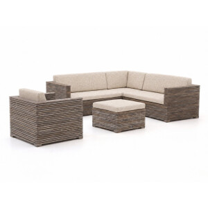 ROUGH-C hoek loungeset 5-delig 6-zits - Laagste prijsgarantie!