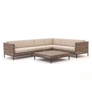 ROUGH-D hoek loungeset 5-delig 6-zits - Laagste prijsgarantie!