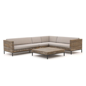 ROUGH-D hoek loungeset 5-delig - Laagste prijsgarantie!