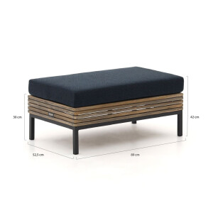 ROUGH-D lounge voetenbank 89x52,5cm - Laagste prijsgarantie!