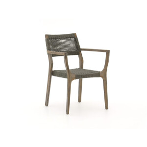 ROUGH-L Rope dining tuinstoel stapelbaar - Laagste prijsgarantie!