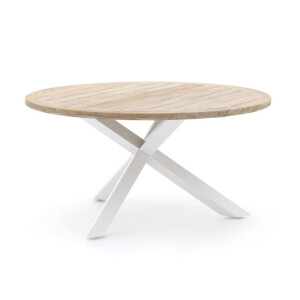 ROUGH-Y dining tuintafel ø 150cm (h:75cm) - Laagste prijsgarantie!