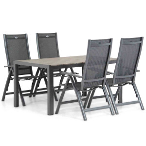 Hartman Royal Club/Young 155cm dining tuinset 5-delig