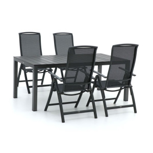 R&S Design Capri/Fidenza 183cm dining tuinset 5-delig verstelbaar - Laagste prijsgarantie!