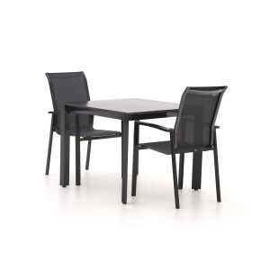 R&S Design Centallo/Sestino 90cm dining tuinset 3-delig stapelbaar - Laagste prijsgarantie!