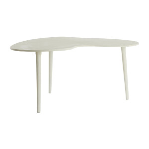 Light & Living Organische Bijzettafel 'Linos' 80 x 60cm, kleur Crème