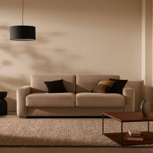 Kave Home Slaapbank 'Anley', kleur Beige