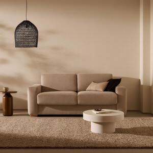Kave Home Slaapbank 'Anley' 140 x 200cm, kleur Beige