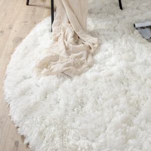 Nohr Rond Vloerkleed 'Sambath' 300cm, kleur Wit