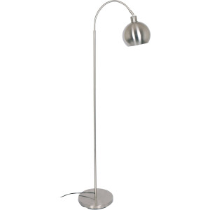 SalesFever Staande lamp Pepe Frame en kap in edelstaal-look