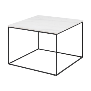 Nina marmeren salontafel wit - 60 x 60 cm