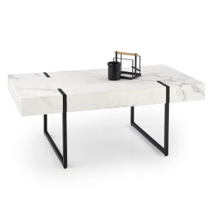 Salontafel Blanca 110 cm breed marmer wit