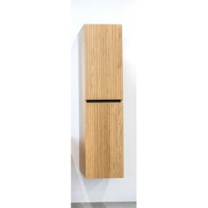 Saniclass Holz Base Hoge Kast - 160cm - 2 deuren - greeploos - eiken SW773964