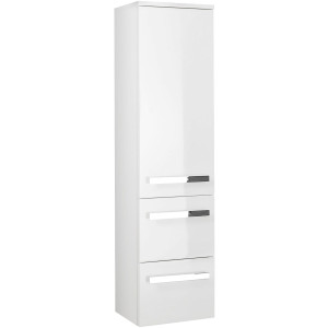 Saphir Halfhoge kast Serie 4005 badkamerkast 30 cm breed, 1 deur, 2 lades, incl. deurdemper