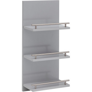 Schildmeyer Wandplank Nikosia Breedte 30 cm, 3 plateaus, met metalen reling