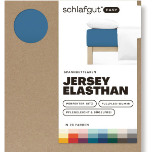 Schlafgut Hoeslaken EASY jersey elastaan MADE IN GREEN by OEKO-TEX (1 stuk)