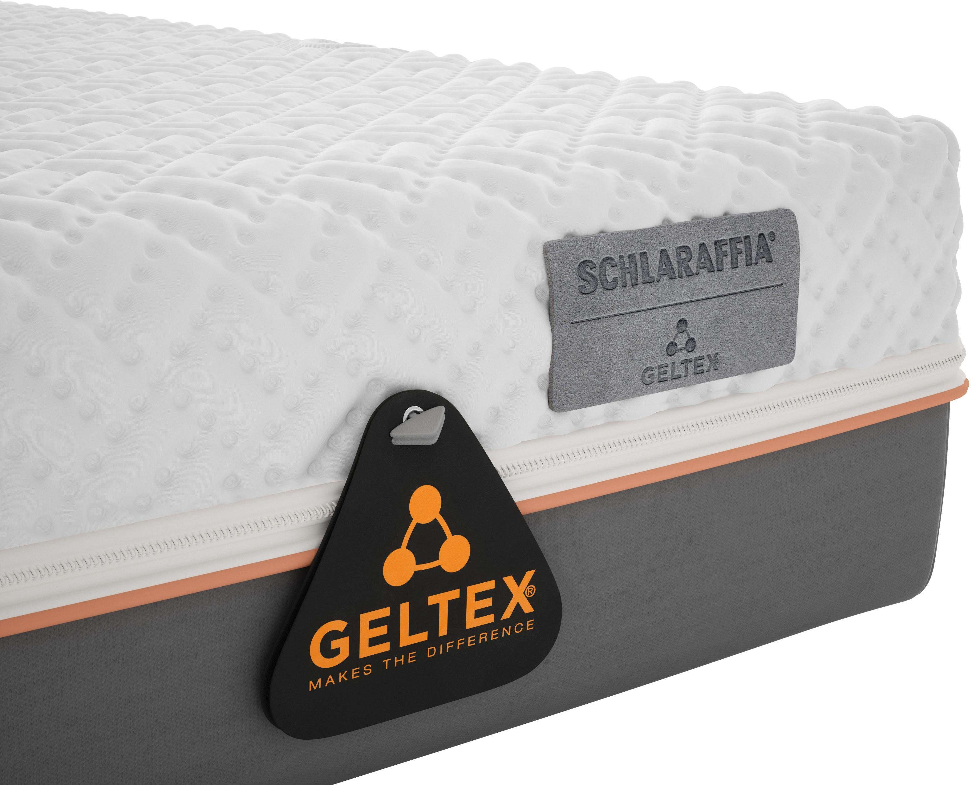 Schlaraffia Gelschuimmatras Matras GELTEX Quantum 180, 90x200 cm en andere afmetingen te bestellen hoogte 18 cm