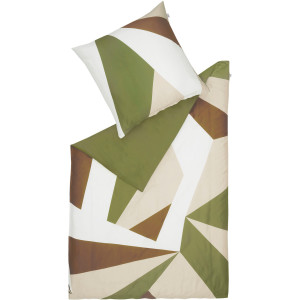 SCHÖNER WOHNEN-KOLLEKTION Beddengoed Origami van duurzamer katoen (2-delig)