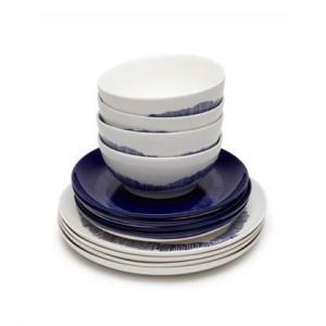 Serax Feast Serviesset 12-delig - Wit/Blauw