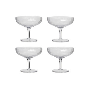 Serax Inku champagneglas set van 4