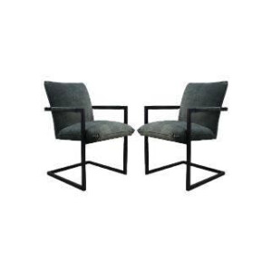 Set van 2 eetkamerstoelen Boston velvet | HSM Collection