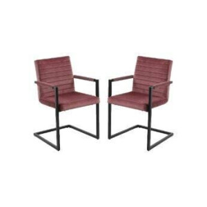 Set van 2 eetkamerstoelen Colorado velvet | HSM Collection