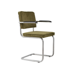 Set van 2 eetkamerstoelen Ridge Rib | Zuiver