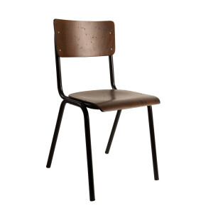Set van 4 eetkamerstoelen Scuola | Dutchbone